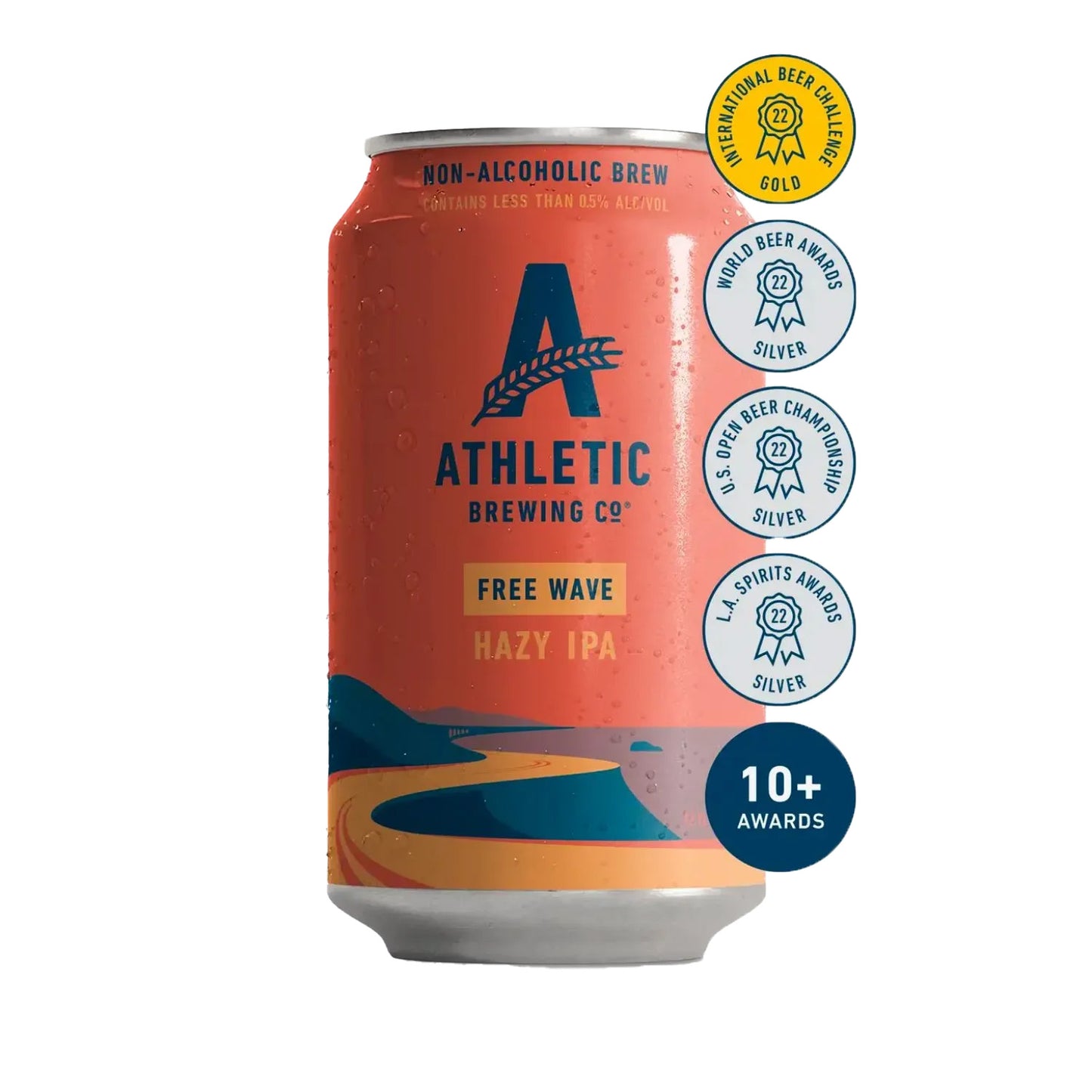 Athletic Brewing Co. Free Wave Hazy IPA