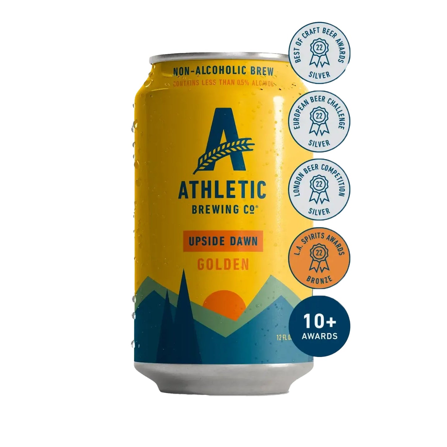 Athletic Brewing Co. Upside Dawn Golden Ale